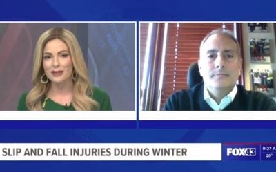 Slip and Fall Injuries During Winter Season on FOX 43 Morning News