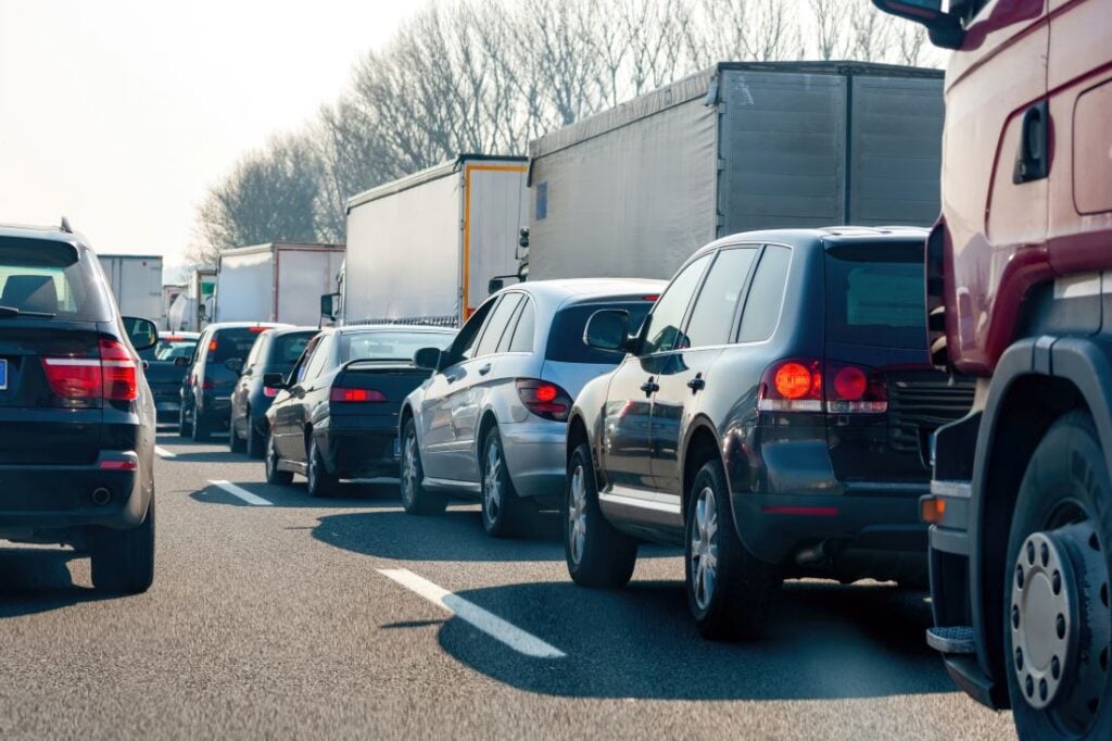 Three-vehicle crash on I-83 southbound in Shrewsbury Township Three-vehicle crash on I-83 southbound in Shrewsbury Township